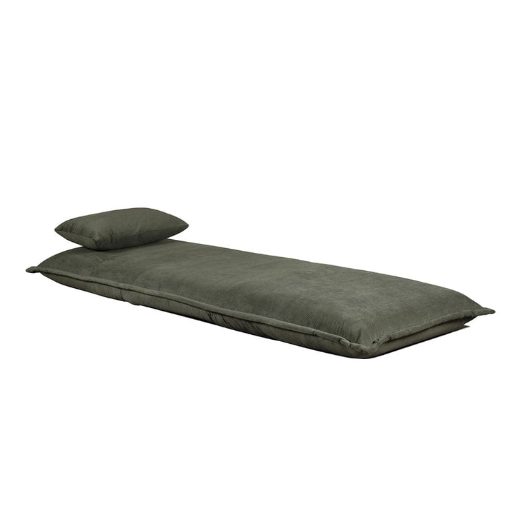 Lola Corduroy Foldable Sofa Bed with Pillows