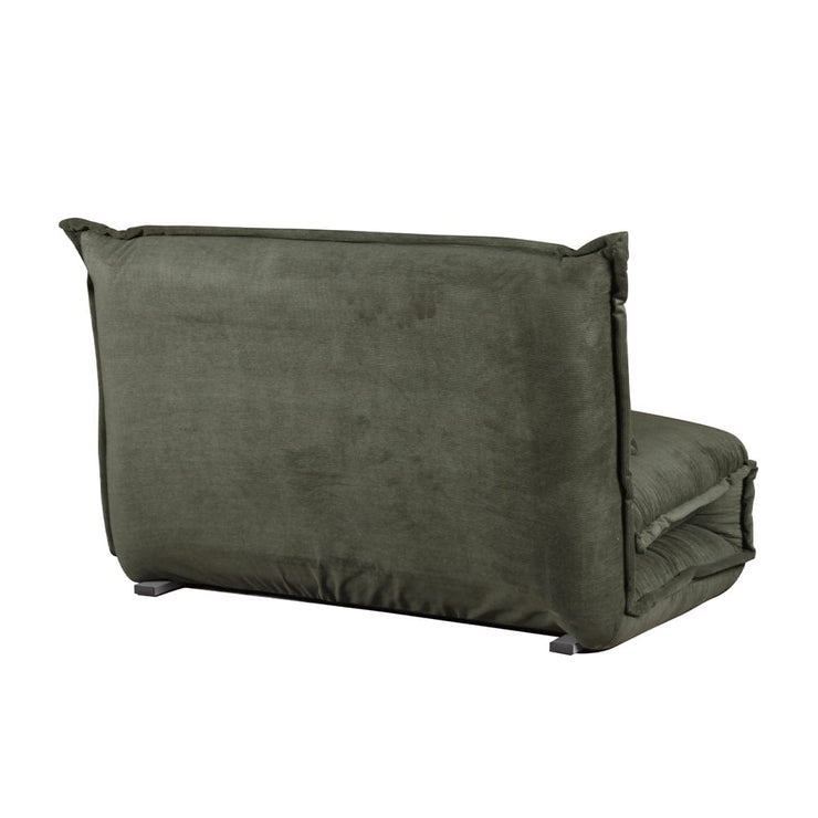 Lola Corduroy Foldable Sofa Bed with Pillows