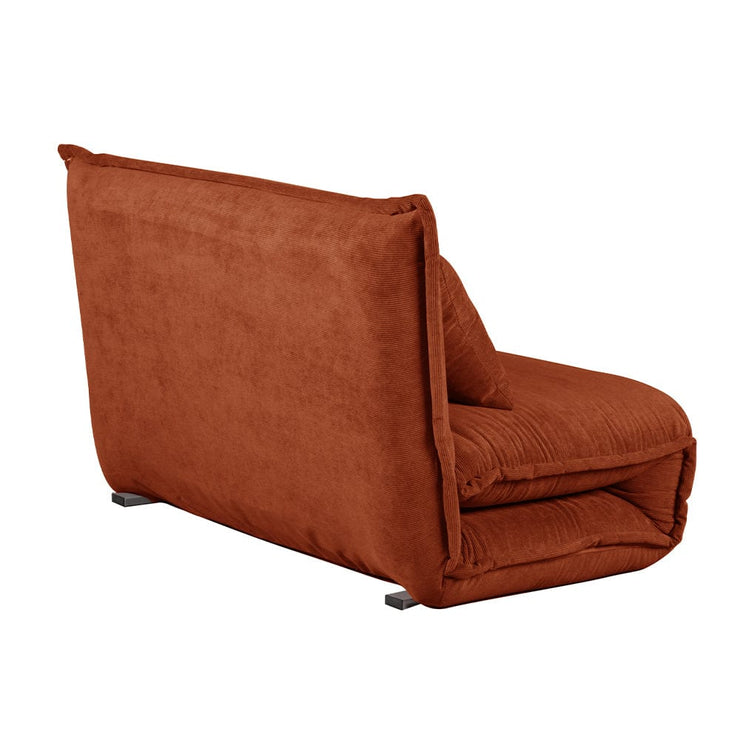 Lola Corduroy Foldable Sofa Bed with Pillows