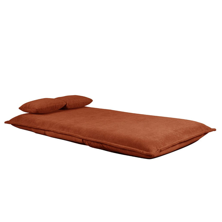 Lola Corduroy Foldable Sofa Bed with Pillows