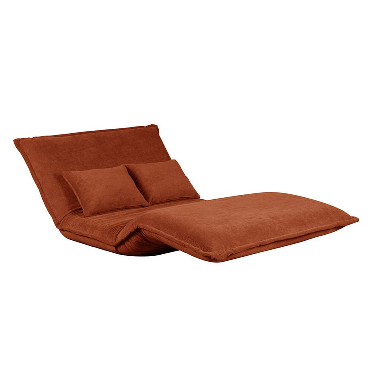 Lola Corduroy Foldable Sofa Bed with Pillows