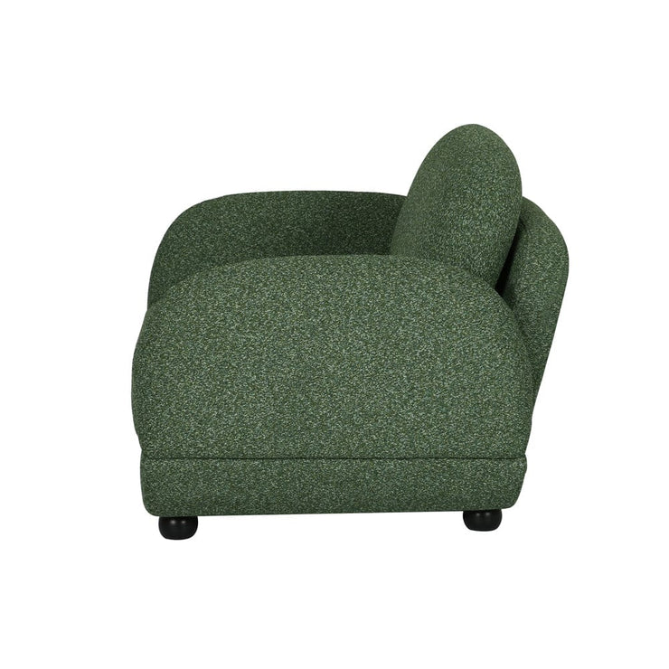 Luca Boucle 3+1 Sofa Set With Wooden Leg