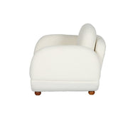 Luca Boucle 3+1 Sofa Set With Wooden Leg