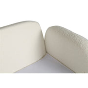 Luca Boucle 3 Seater Sofa With Wooden Leg