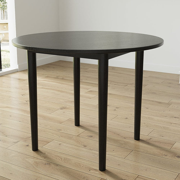 Luna Round Dining Table Set With 2-4 Seater Chairs