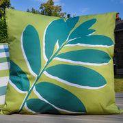 Ashcraft Outdoor/Indoor Leaf Print Cushion
