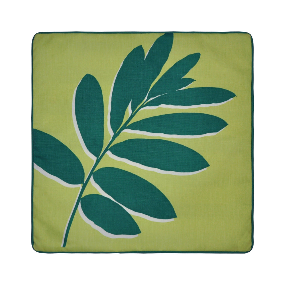 Ashcraft Outdoor/Indoor Leaf Print Cushion
