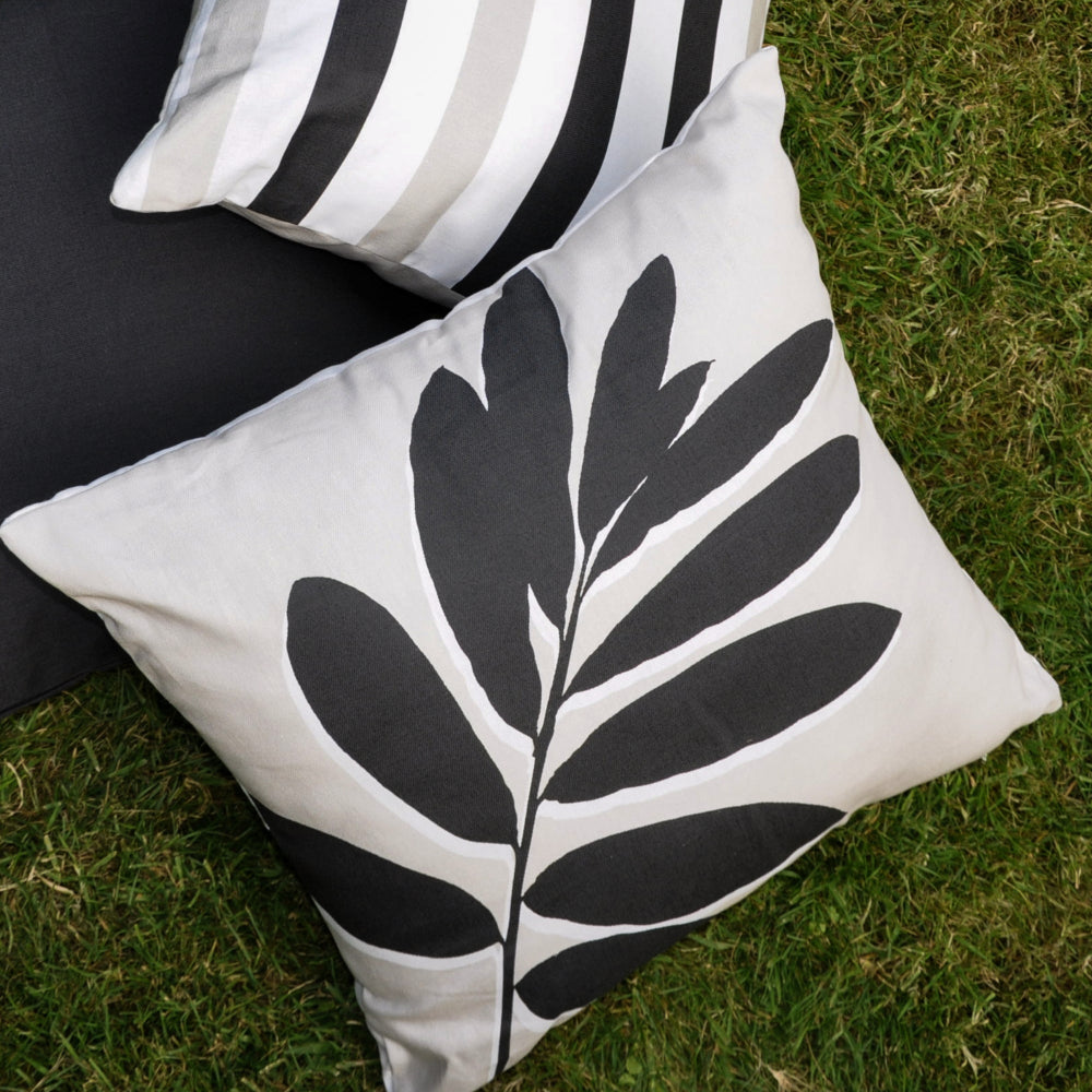 Ashcraft Outdoor/Indoor Leaf Print Cushion