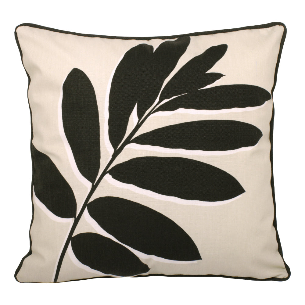 Ashcraft Outdoor/Indoor Leaf Print Cushion