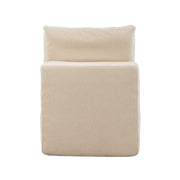 Marshmuff 3 Seater Resting Corner Sofa Set in Beige