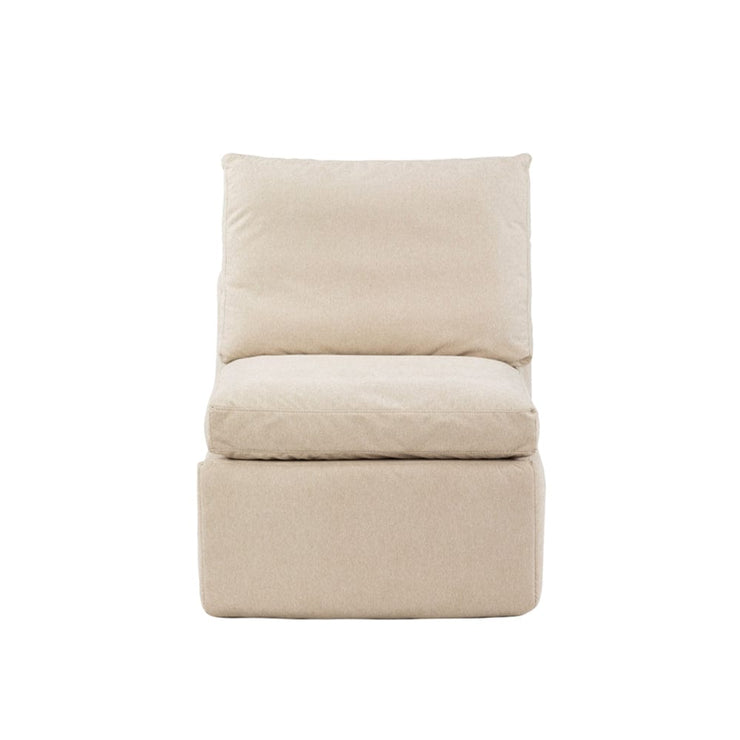 Marshmuff 3 Seater Resting Corner Sofa Set in Beige