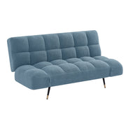 Melody Boucle Foldable Sofa Bed With Adjustable Arms