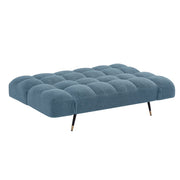 Melody Boucle Foldable Sofa Bed With Adjustable Arms