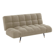 Melody Boucle Foldable Sofa Bed With Adjustable Arms