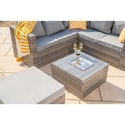 Monaco Ice Bucket 6 Seater Rattan Corner Sofa Set