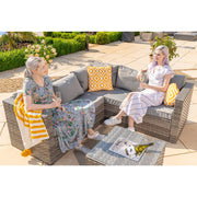 Monaco Ice Bucket 6 Seater Rattan Corner Sofa Set