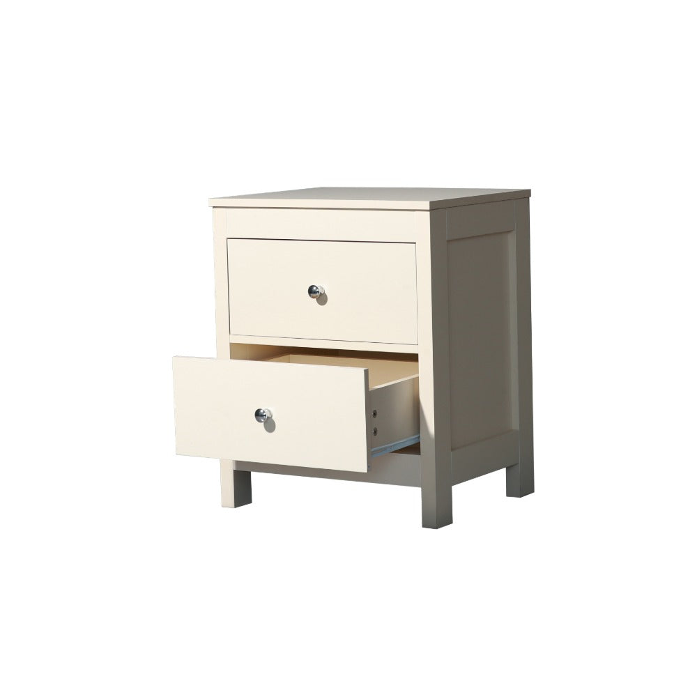 Neo 2 Drawer Bedside Table Bedside Cabinet