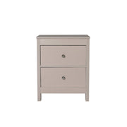 Neo 2 Drawer Bedside Table Bedside Cabinet