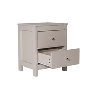 Neo 2 Drawer Bedside Table Bedside Cabinet