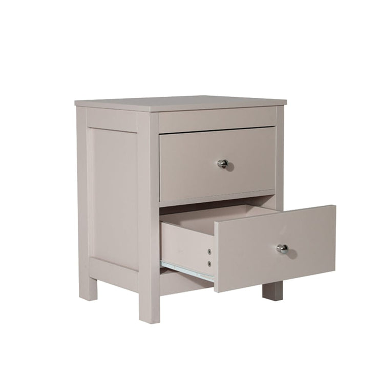 Neo 2 Drawer Bedside Table Bedside Cabinet