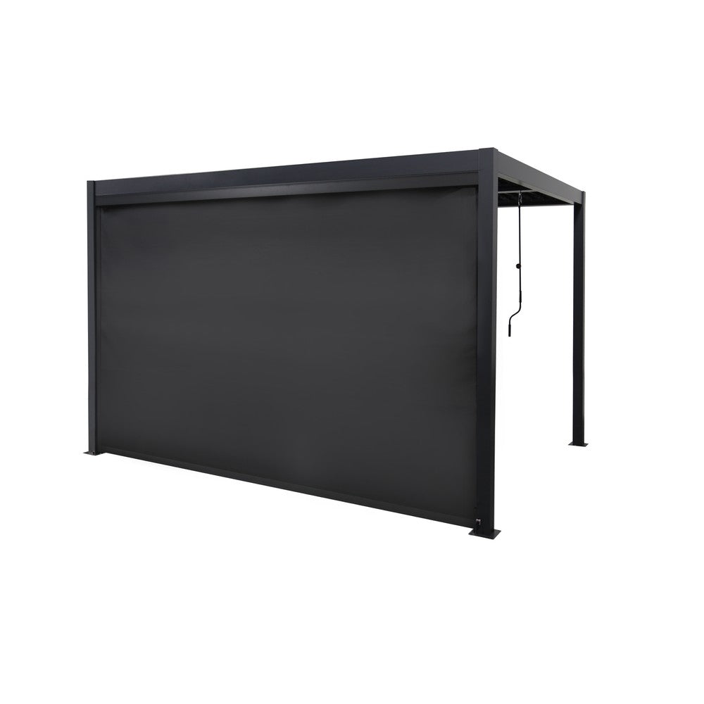 Berlin Manual Side Blind 3m/4m in Grey——– Blinds Only