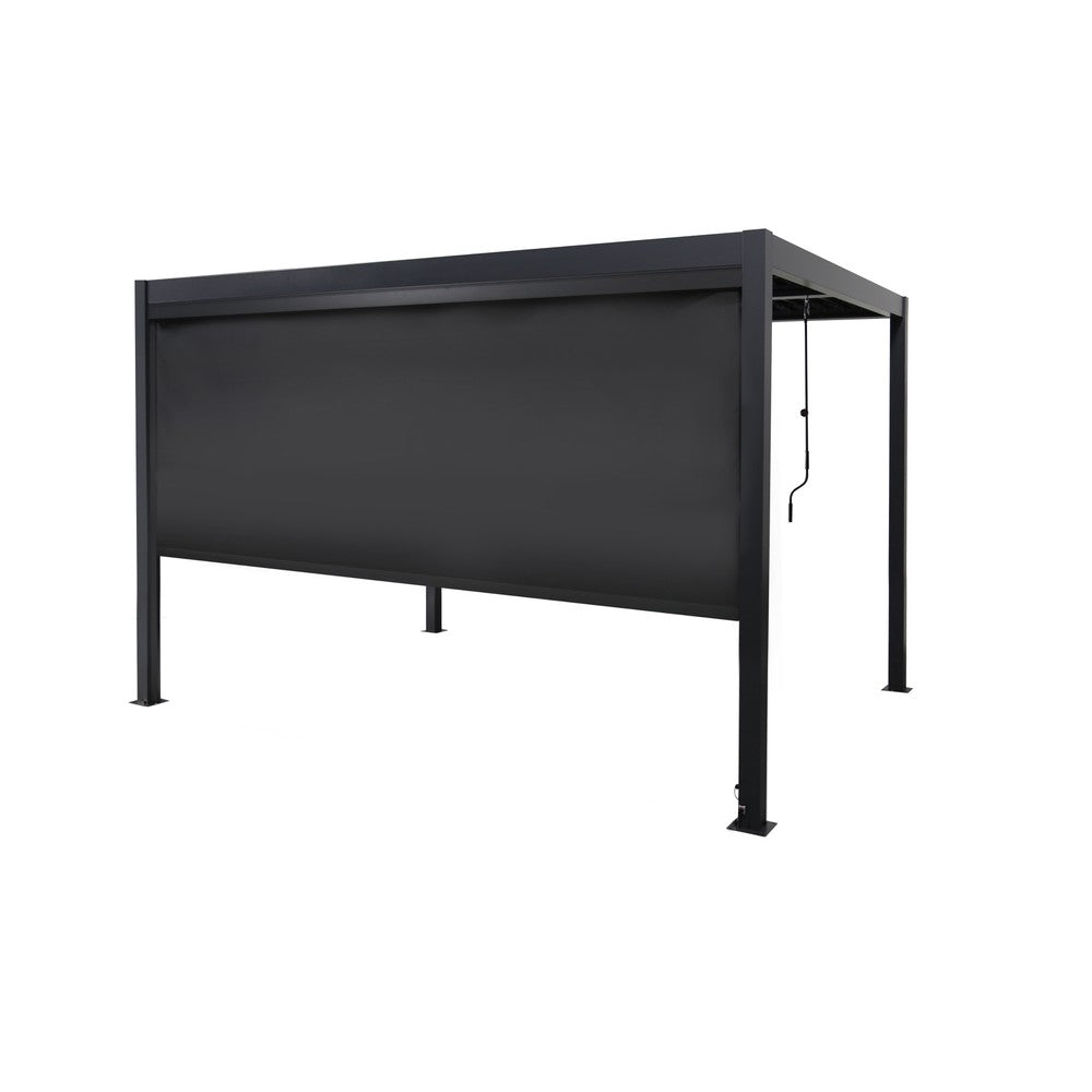 Berlin Manual Side Blind 3m/4m in Grey——– Blinds Only