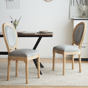 Set of 2 Oxford Classic Style Dining Chairs