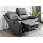 Palermo 2+1+1 Bonded Leather Manual Recliner Sofa Set