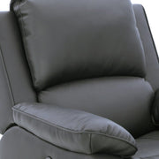 Palermo Grey Leather Electric Or Manual Recliner Armchair