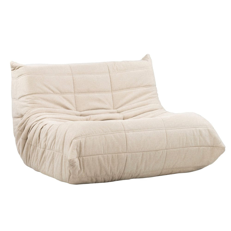 Ponyo Caterpillar Modular 5 Seater Sofa Set In Beige