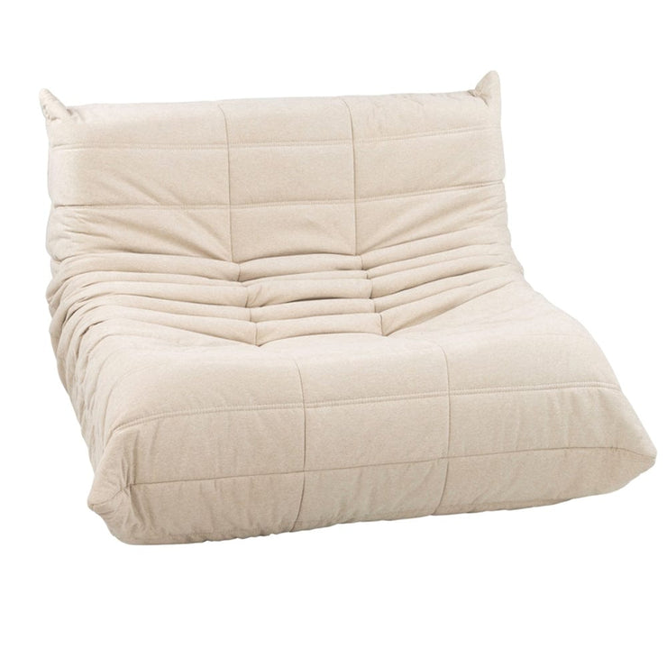Ponyo Caterpillar Modular 5 Seater Sofa Set In Beige