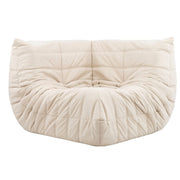 Ponyo Caterpillar Modular 5 Seater Sofa Set In Beige