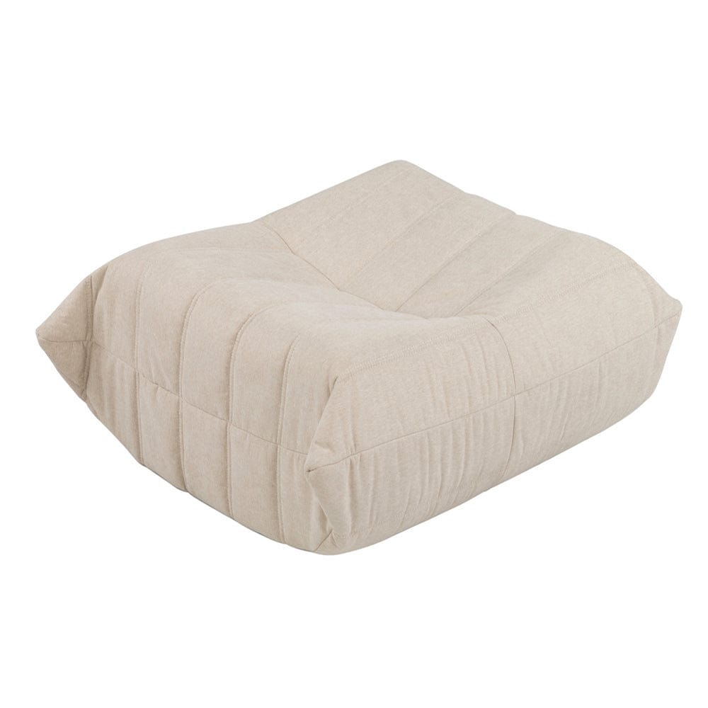 Ponyo Caterpillar Modular 5 Seater Sofa Set In Beige
