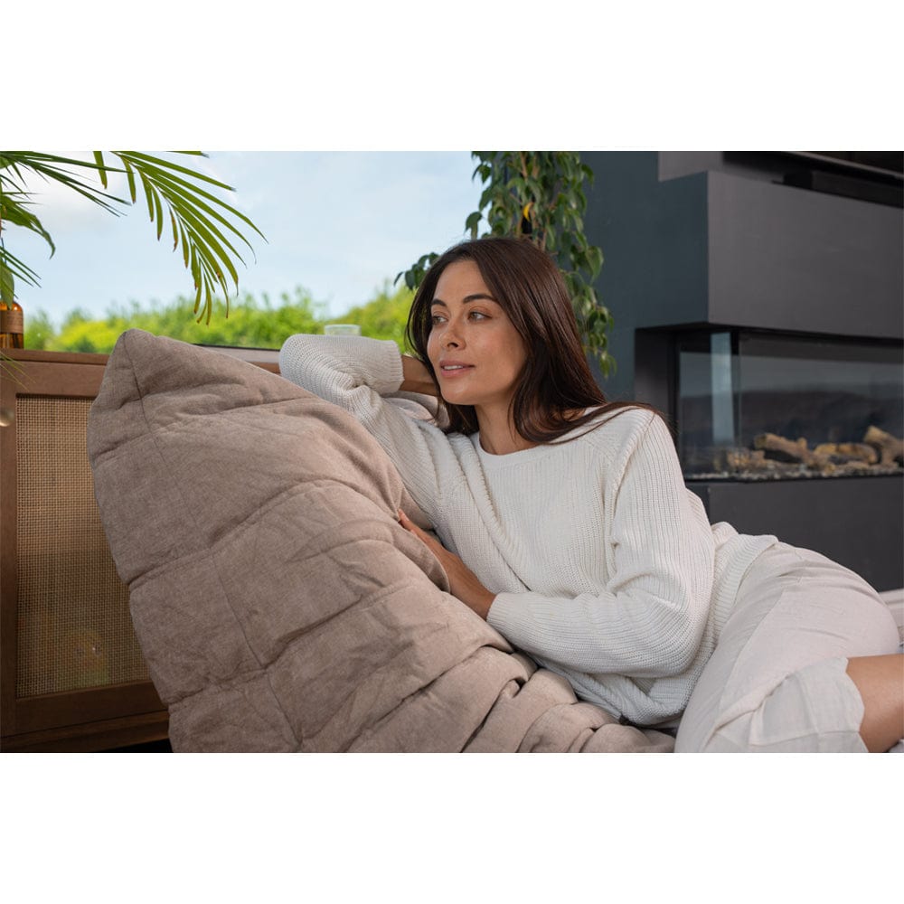 Ponyo Plush Caterpillar Sofa Chair Padded Lounger Lazy Chair Reading Chair