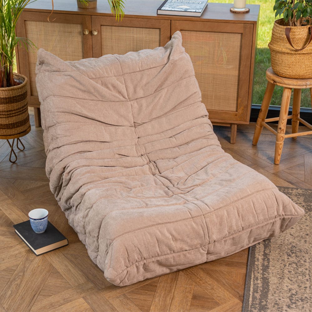 Ponyo Plush Caterpillar Sofa Chair Padded Lounger Lazy Chair Reading Chair