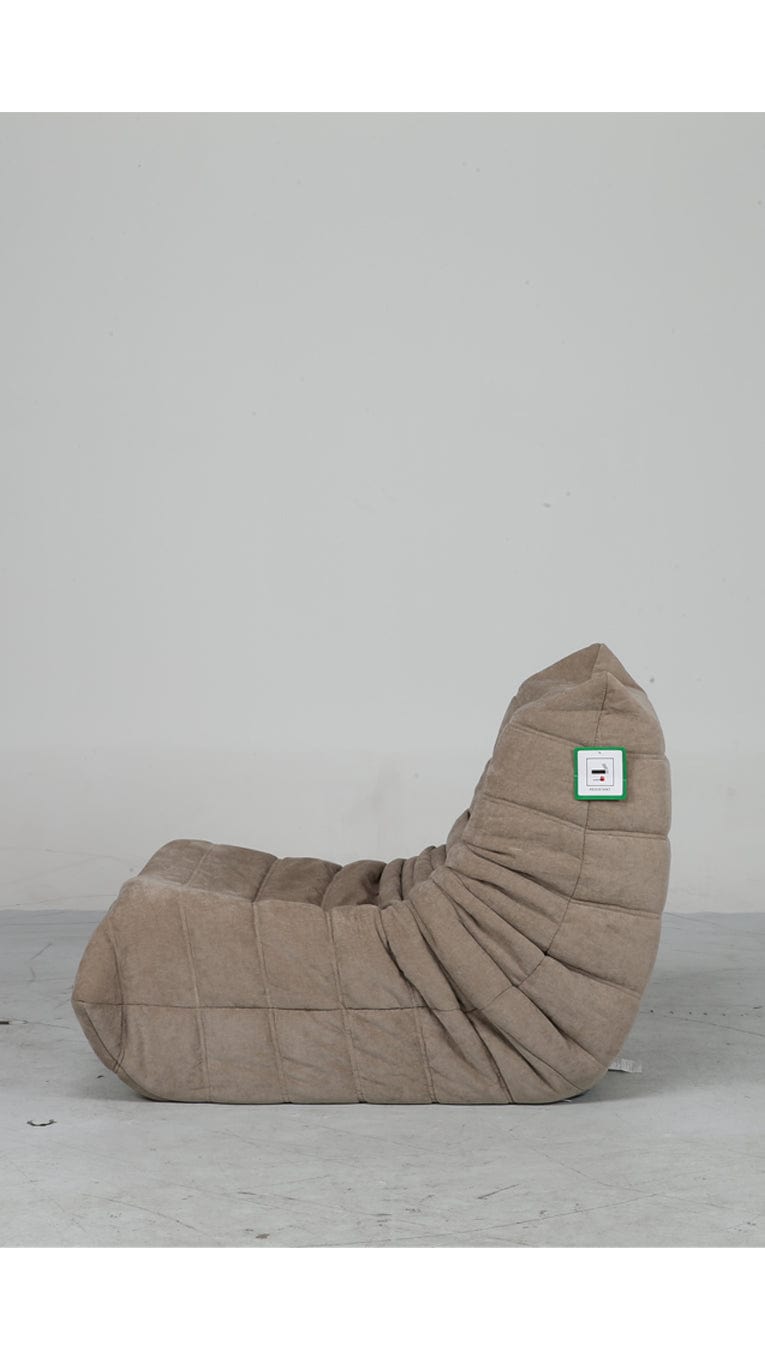 Ponyo Plush Caterpillar Sofa Chair Padded Lounger Lazy Chair Reading Chair