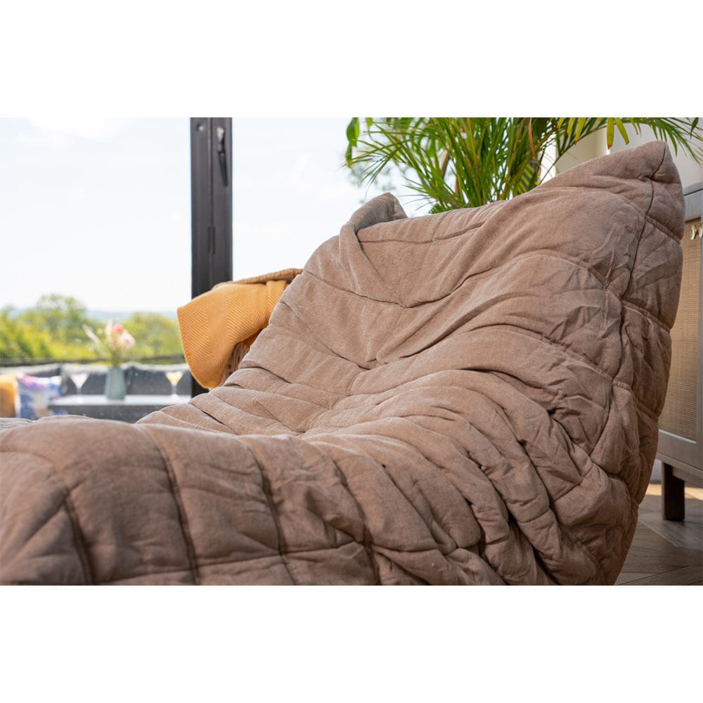 Ponyo Plush Caterpillar Sofa Chair Padded Lounger Lazy Chair Reading Chair