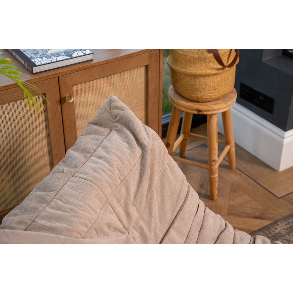 Ponyo Plush Caterpillar Sofa Chair Padded Lounger Lazy Chair Reading Chair