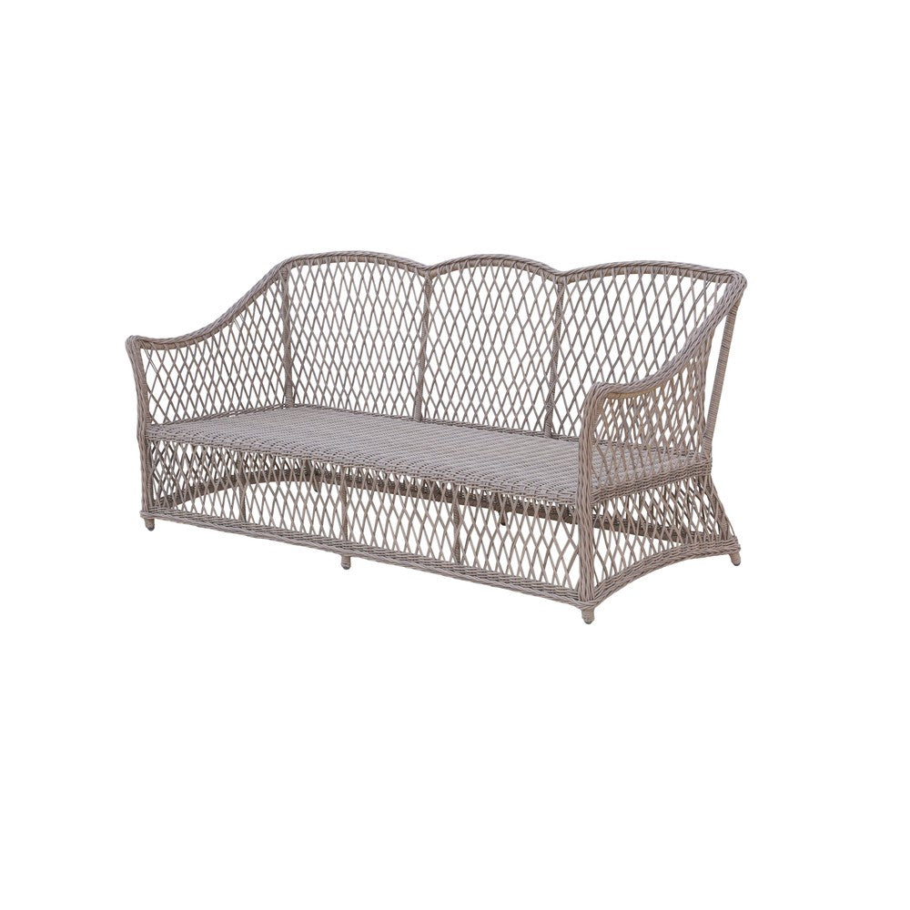 Provence 5‑Seater Willow CONSERVATORY Rattan Garden Dining Set with Table and Furniture Cover