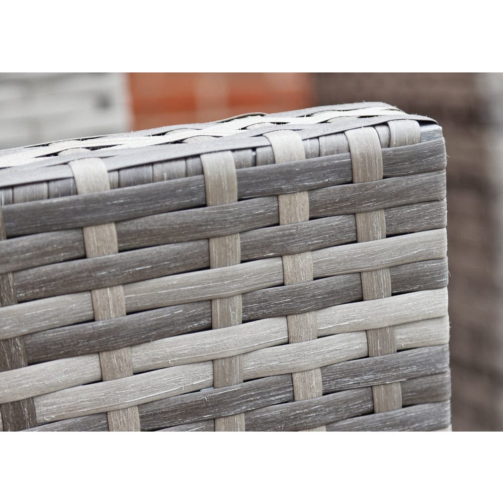 Rosen 4 Seater Rattan Garden Furniture Set In Grey