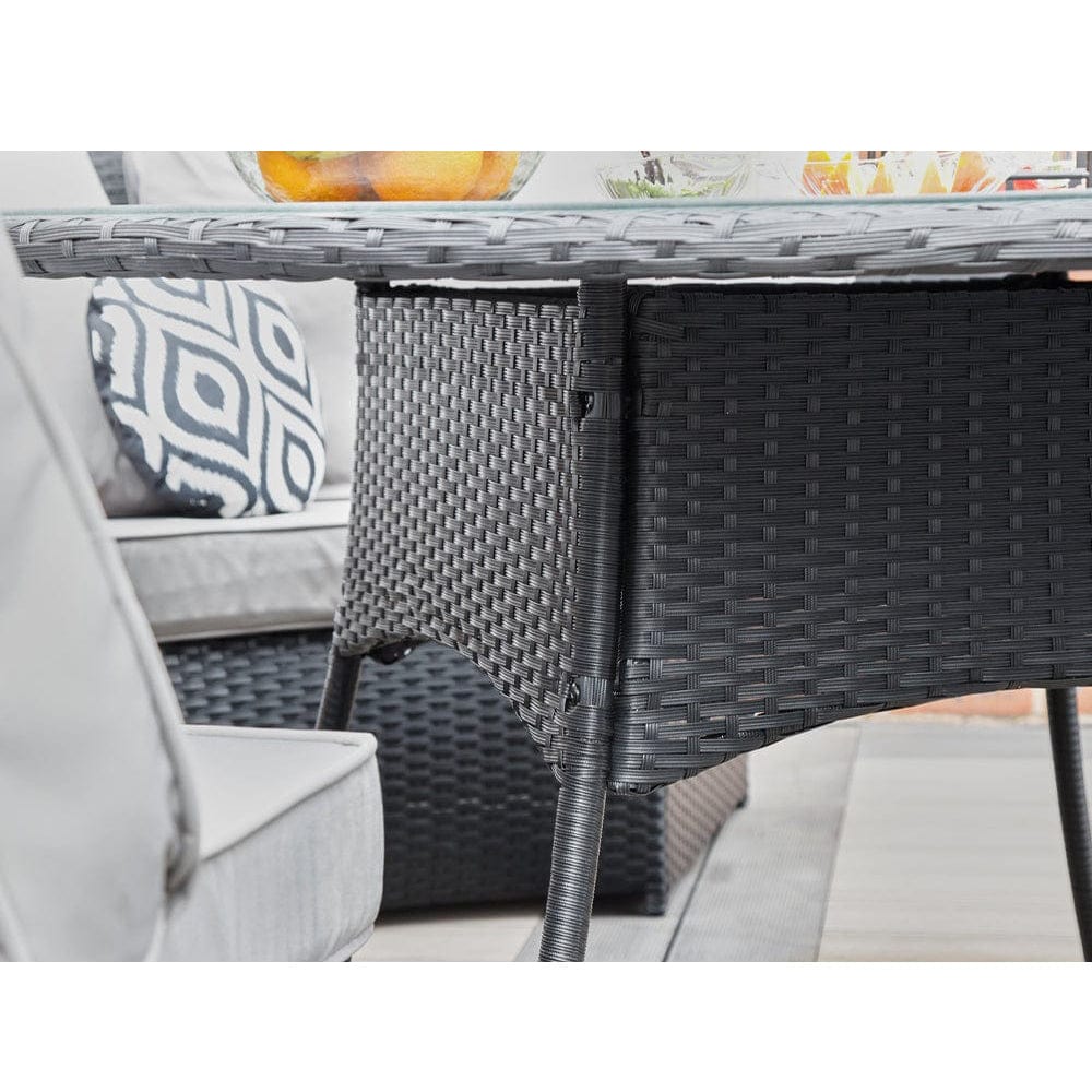 Rosen 8 Seater Round Rattan Garden Furniture Set