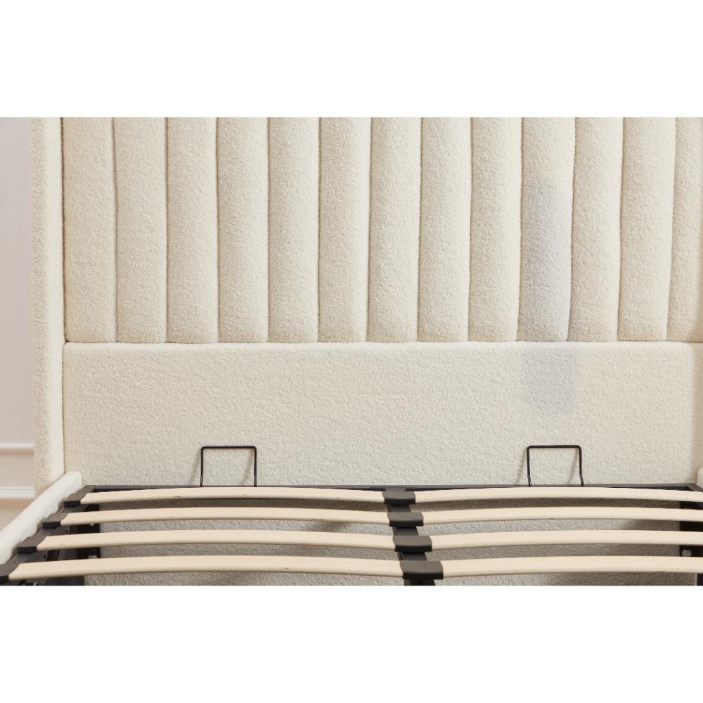 Russell Pneumatic Ottoman Storage Bed Double / King Bed Lift Up Storage Bed Frame