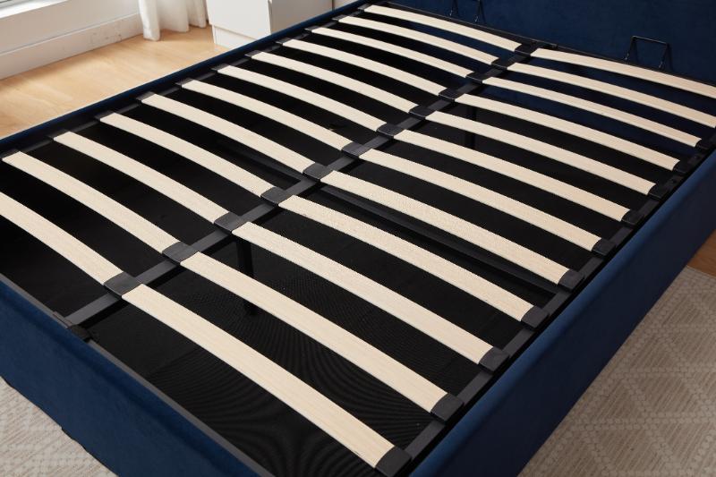 Russell Pneumatic Ottoman Storage Bed Double / King Bed Lift Up Storage Bed Frame