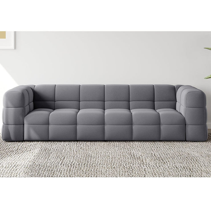 Sofa Ottoman Foam Boucle Sofa LaTeX Suite I Liath