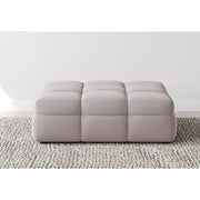 Serenity Latex Foam Boucle Sofa Ottoman Set In Taupe