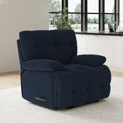 Sleek Velvet Recliner Armchair Manual Or Electric Option