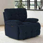 Sleek Velvet Recliner Armchair Manual Or Electric Option