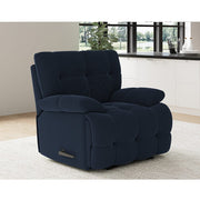 Leabhrán Sleek Velvet 3+1 Recliner Sofa Set Manual Nó Leictreach Rogha