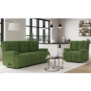 Sleek Velvet 3+1 Recliner Sofa Set Manual Or Electric Option