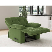 Sleek Velvet 3+1 Recliner Sofa Set Manual Or Electric Option